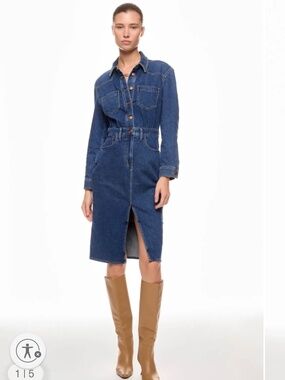 Madewell Midi Shirt dress